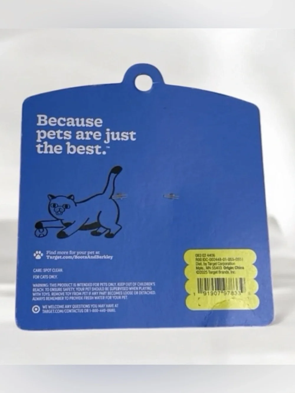 HOST PICK Monsieur Croissant Boots & Barkley Catnip swat & chase Cat Toy NEW